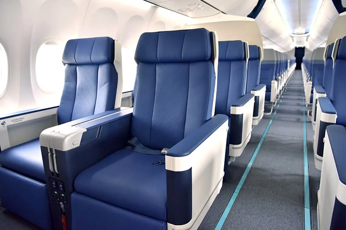 말레이시아항공 New 737-8 비즈니스 클래스 좌석