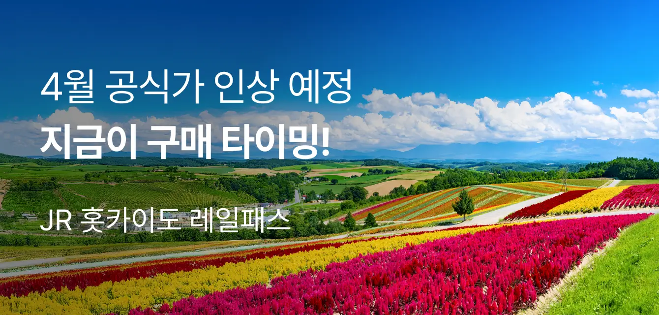 홋카이도 레일패스 (삿포로-후라노 에리어)