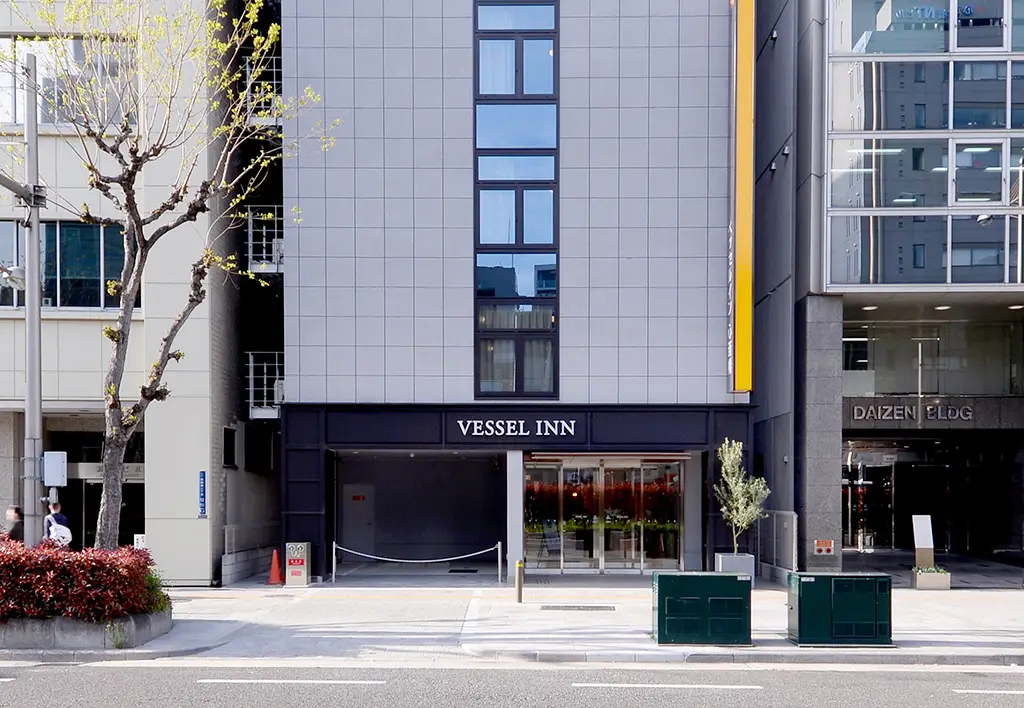 역과 직결되어 움직임이 편리한 숙소