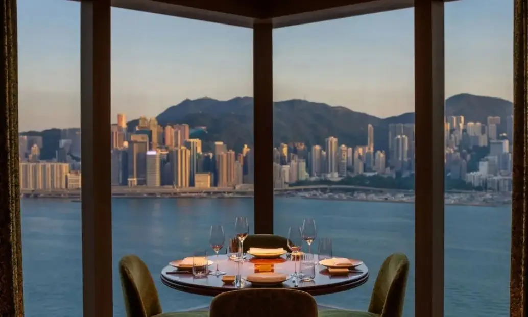 빅토리아 항구 전망을 볼 수 있는 객실