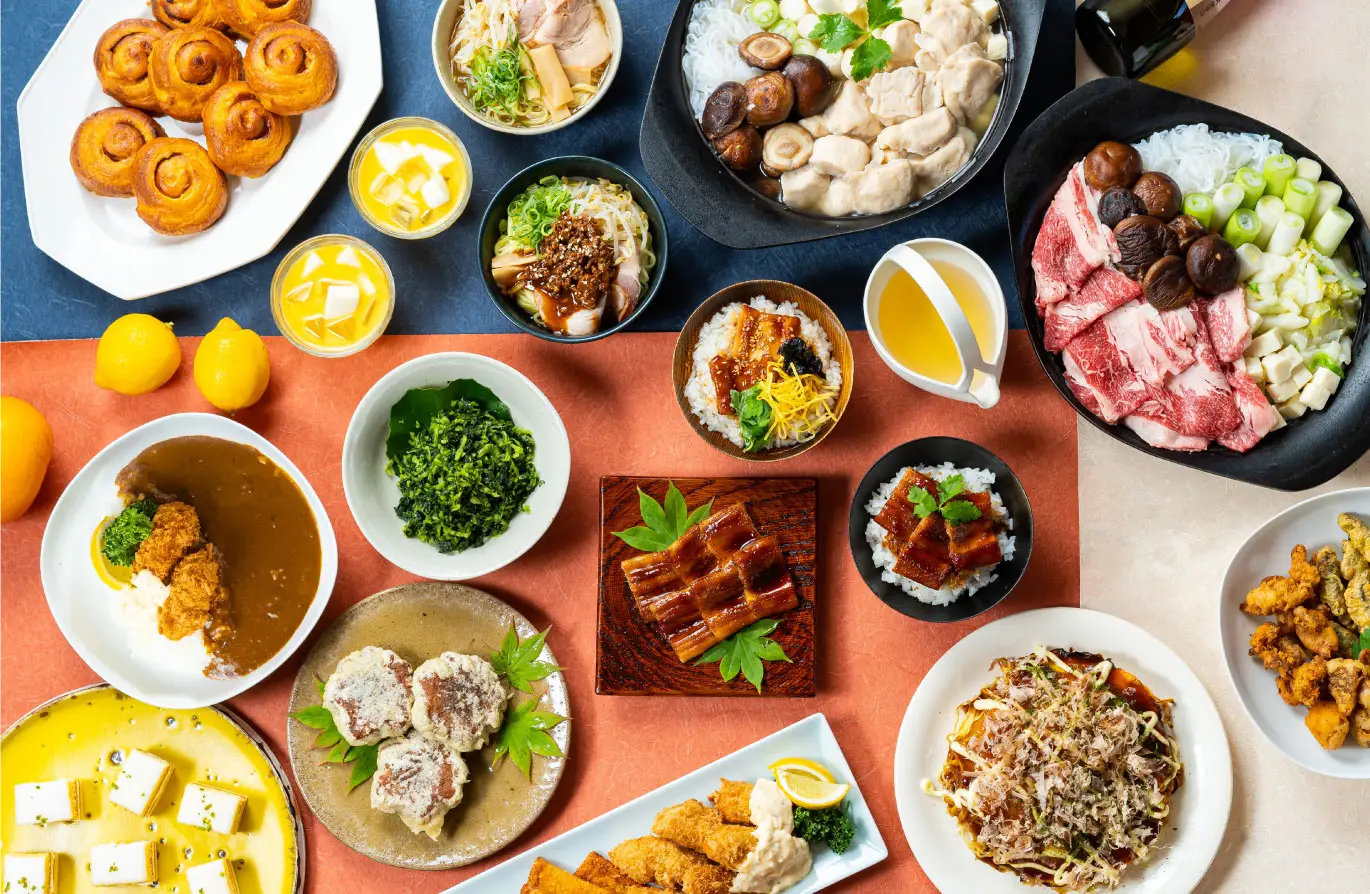 히로시마를 만끽할 수 있는 아침밥