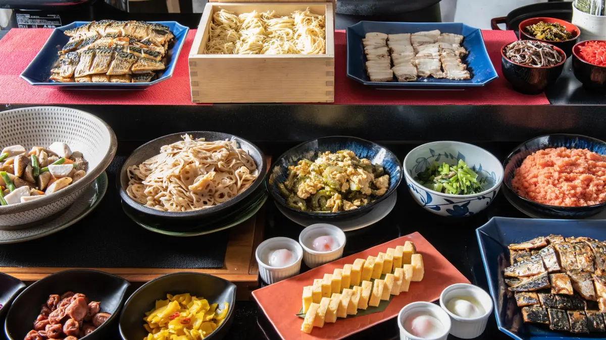 비스타 후쿠오카 나카스 카와바타의 특별한 조식