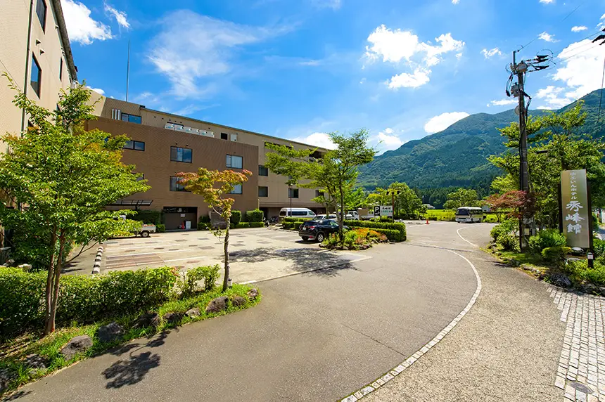 유후인 호텔 슈호칸 전경