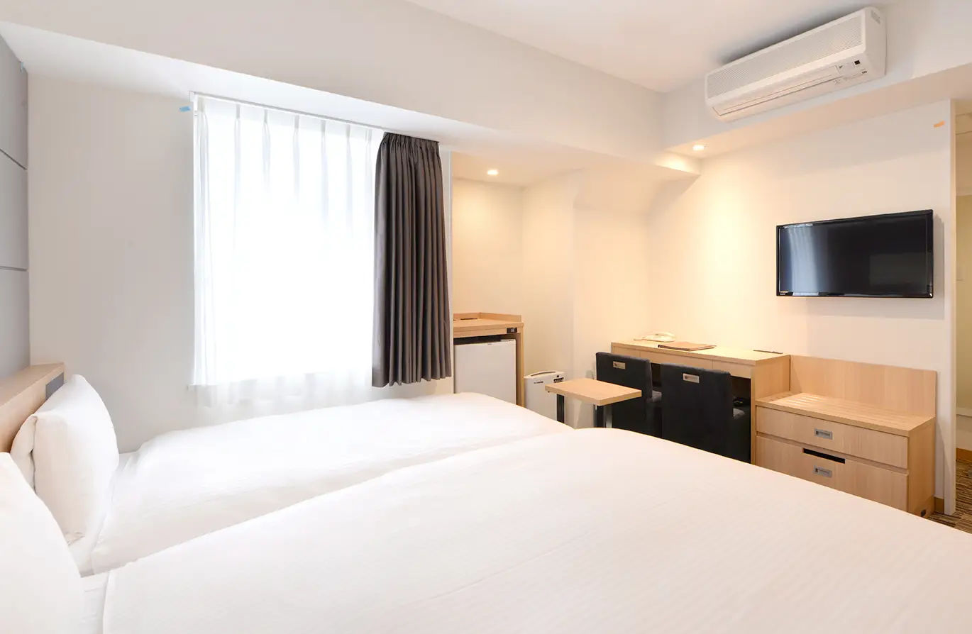 전 객실 금연의 쾌적한 숙소