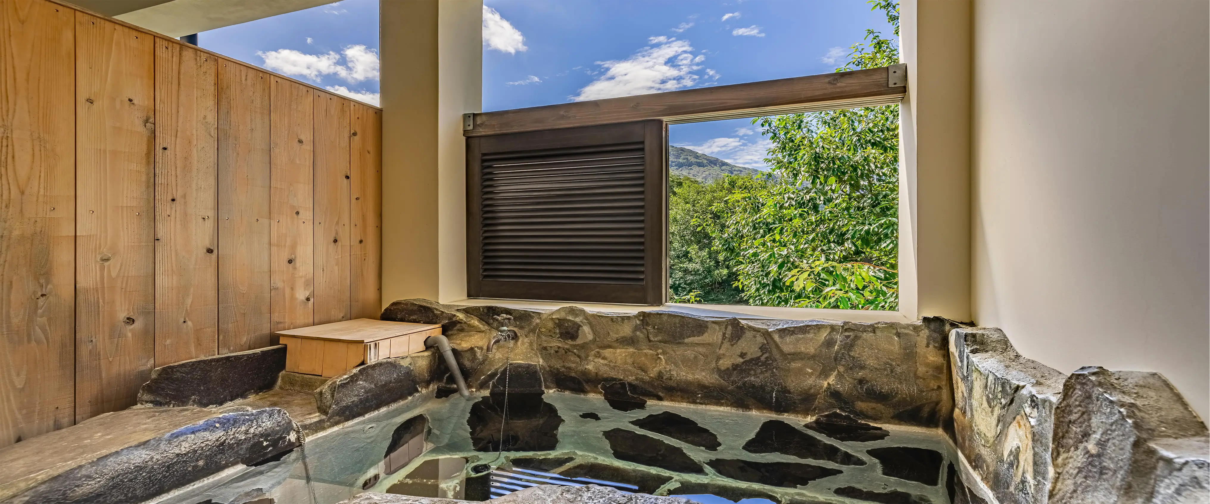 별채 객실 노천탕