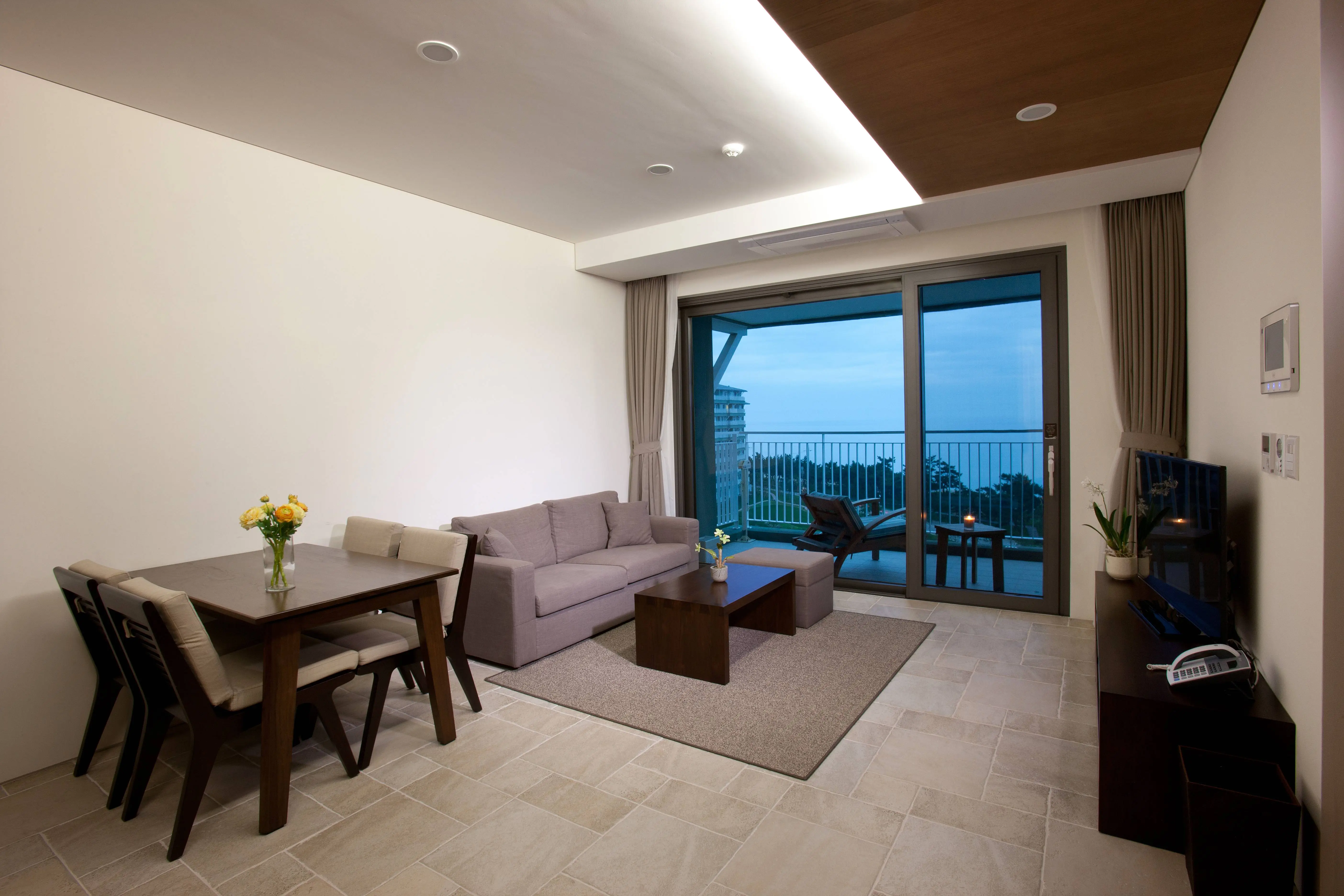 다양한 형태의 객실