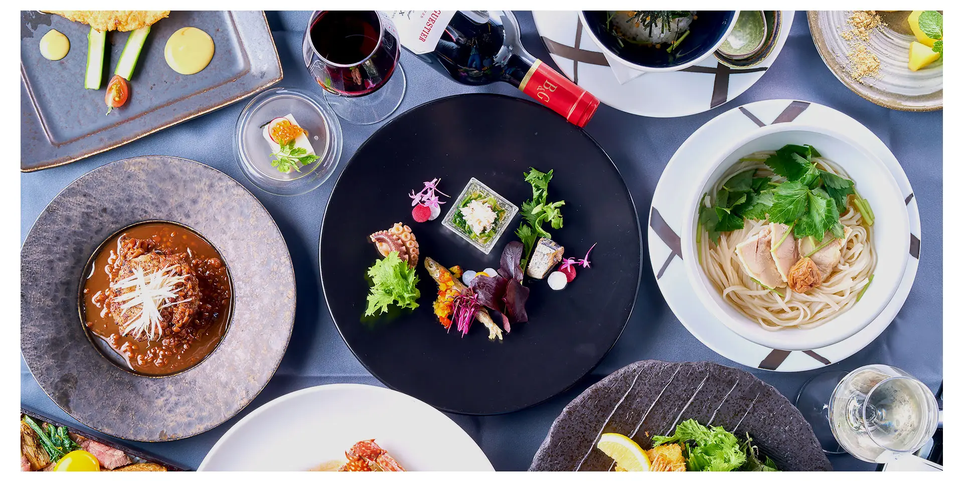 일식과 양식을 조화한 재패니즈 모던 퀴진