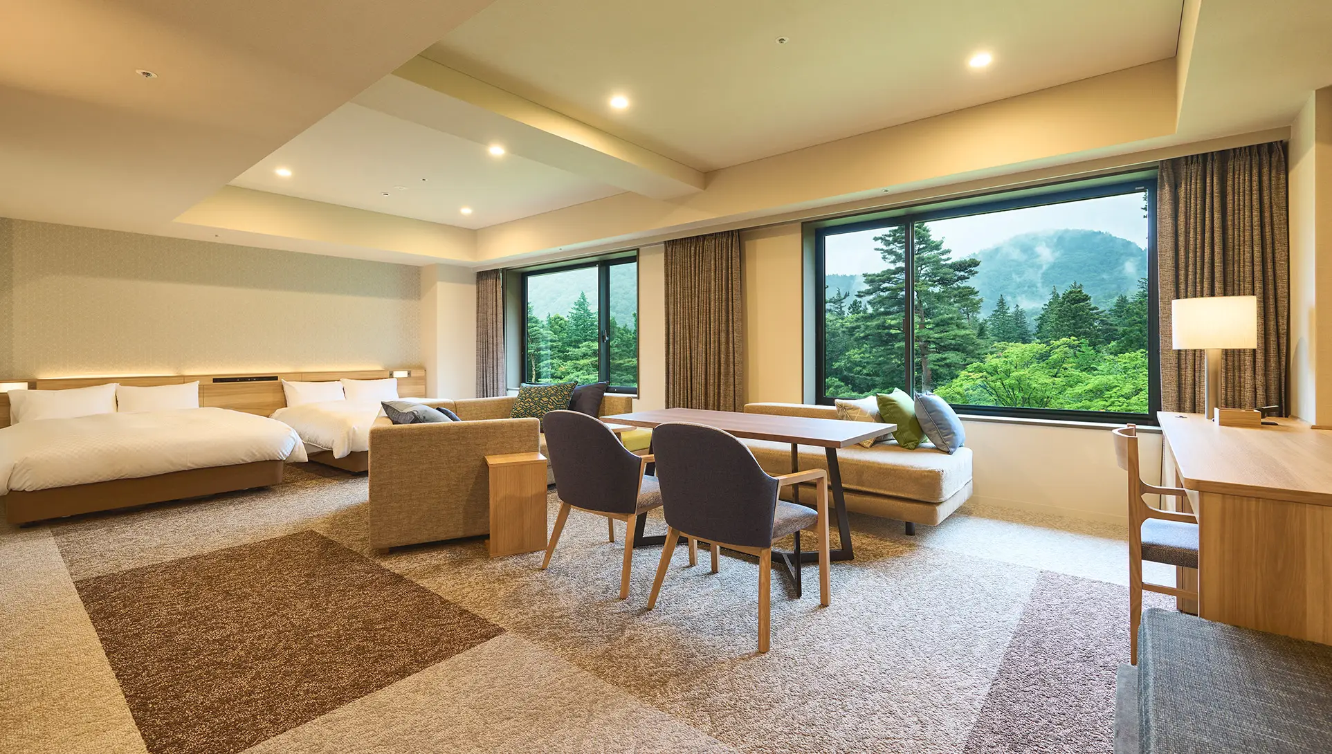 총 150실, 전 객실 편리한 침대 객실로 구성