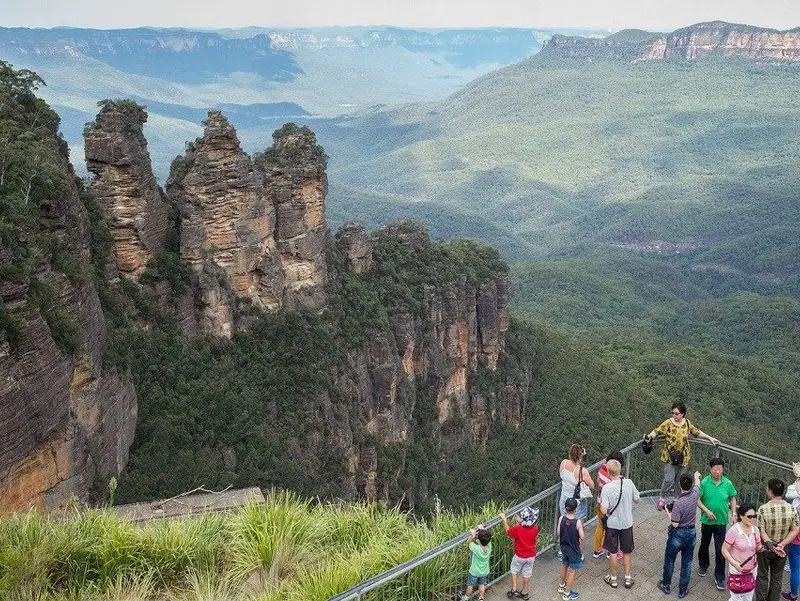 [특선] 시드니 블루마운틴 + 찐 오픈런 페더데일 동물원 투어 (한국어가이드)