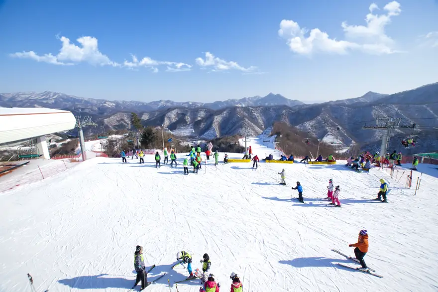 Elysian Gangchon Ski Resort and Eobi Ice Valley Full-Day Tou
