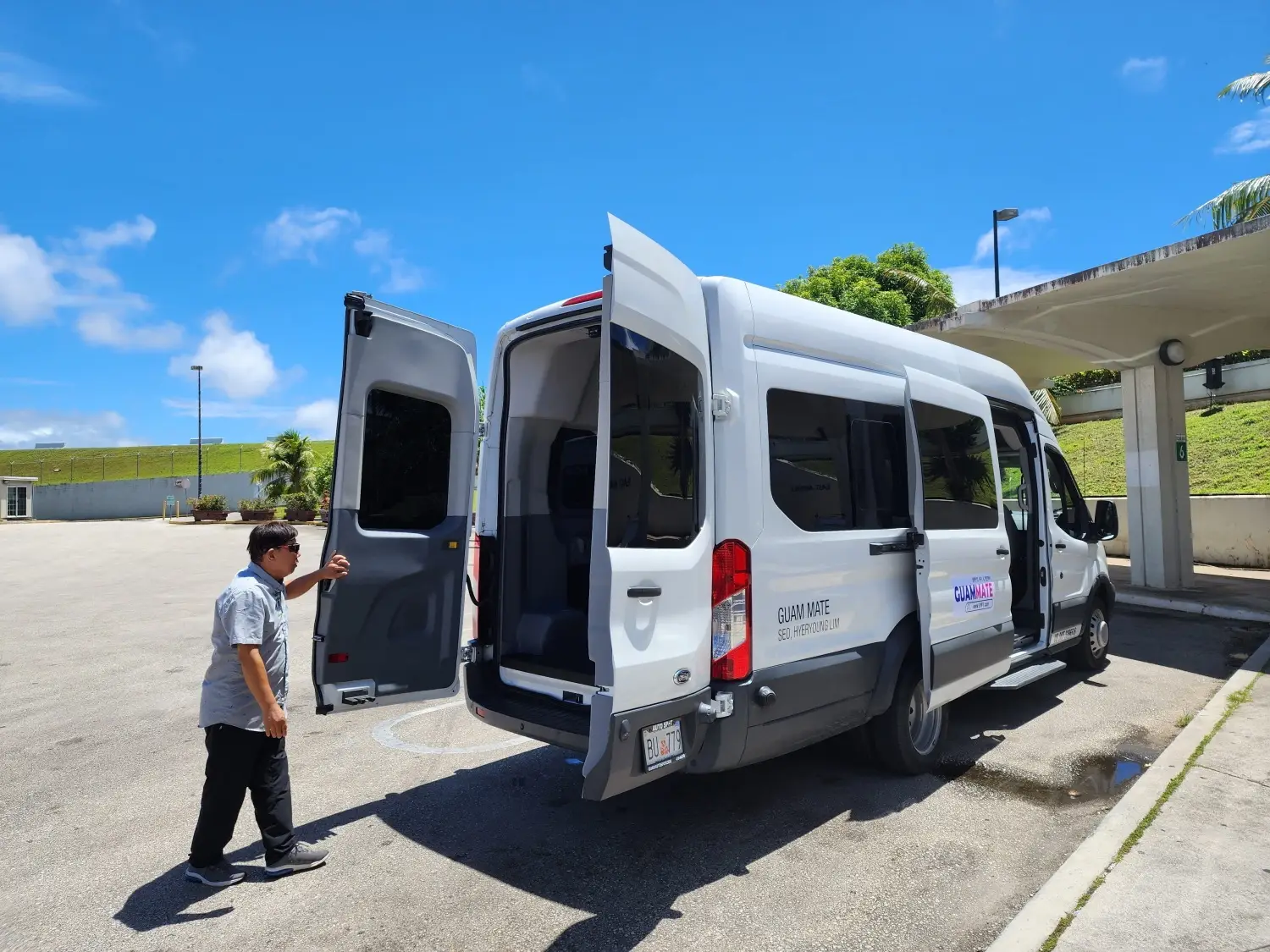 괌 공항-호텔 픽업 한인 택시