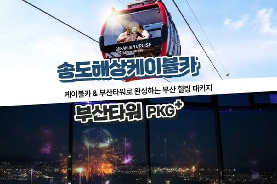 [부산] 송도해상케이블카+부산타워PKG