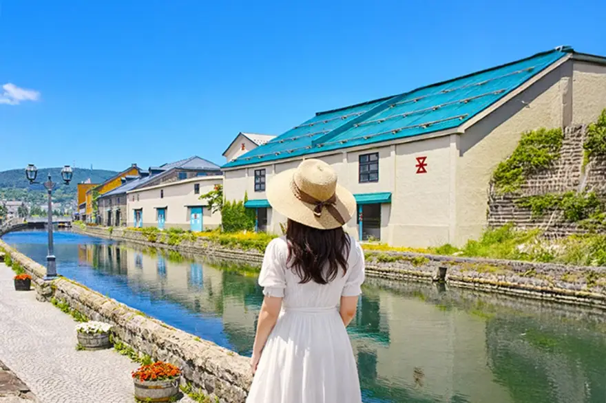 오타루, 샤코탄 버스투어 시로이코이비토 북해도 여행