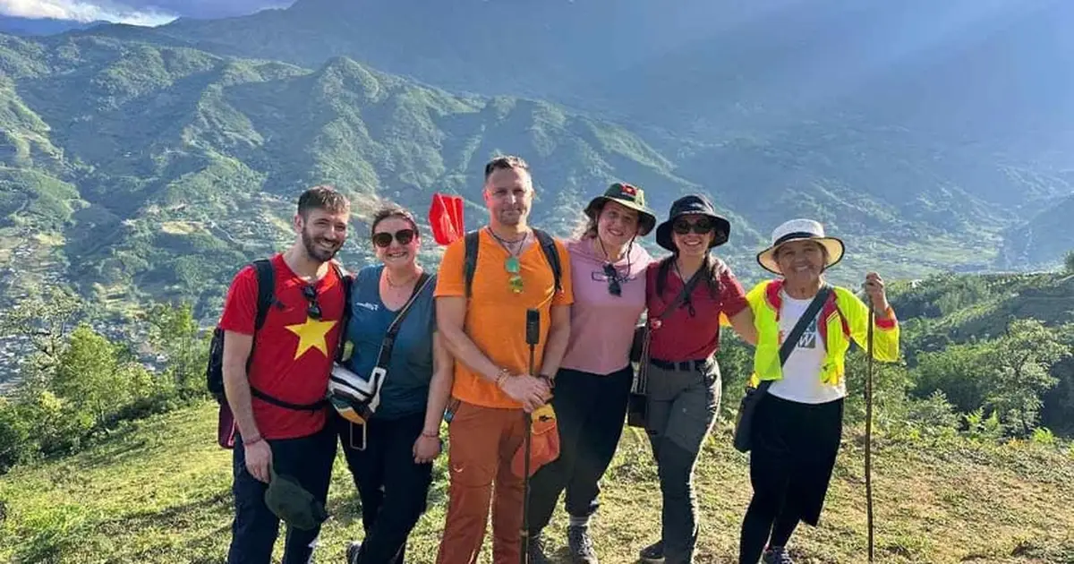 베트남 사파 계단식 논 마을 트레킹 투어
