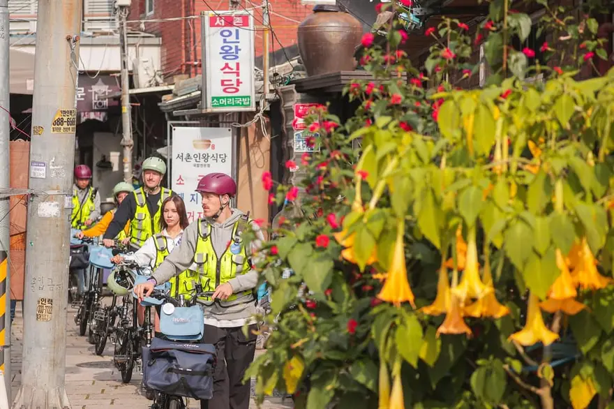 서울 시티 하이라이트 전기자전거 투어