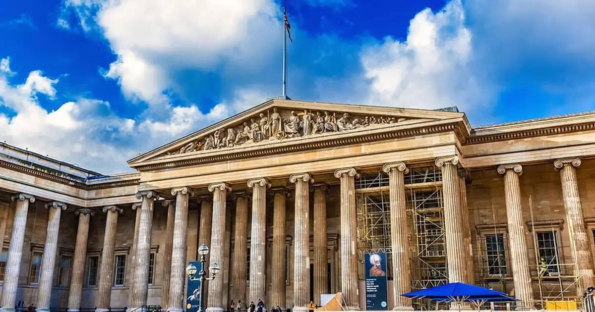 영국 런던 대영박물관 가이드 투어 이미지