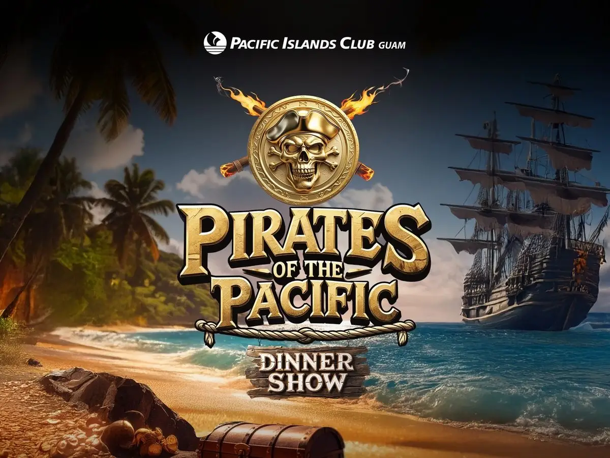 괌 PIC 태평양의 해적 디너쇼 서커스 공연 디너 픽업 포함