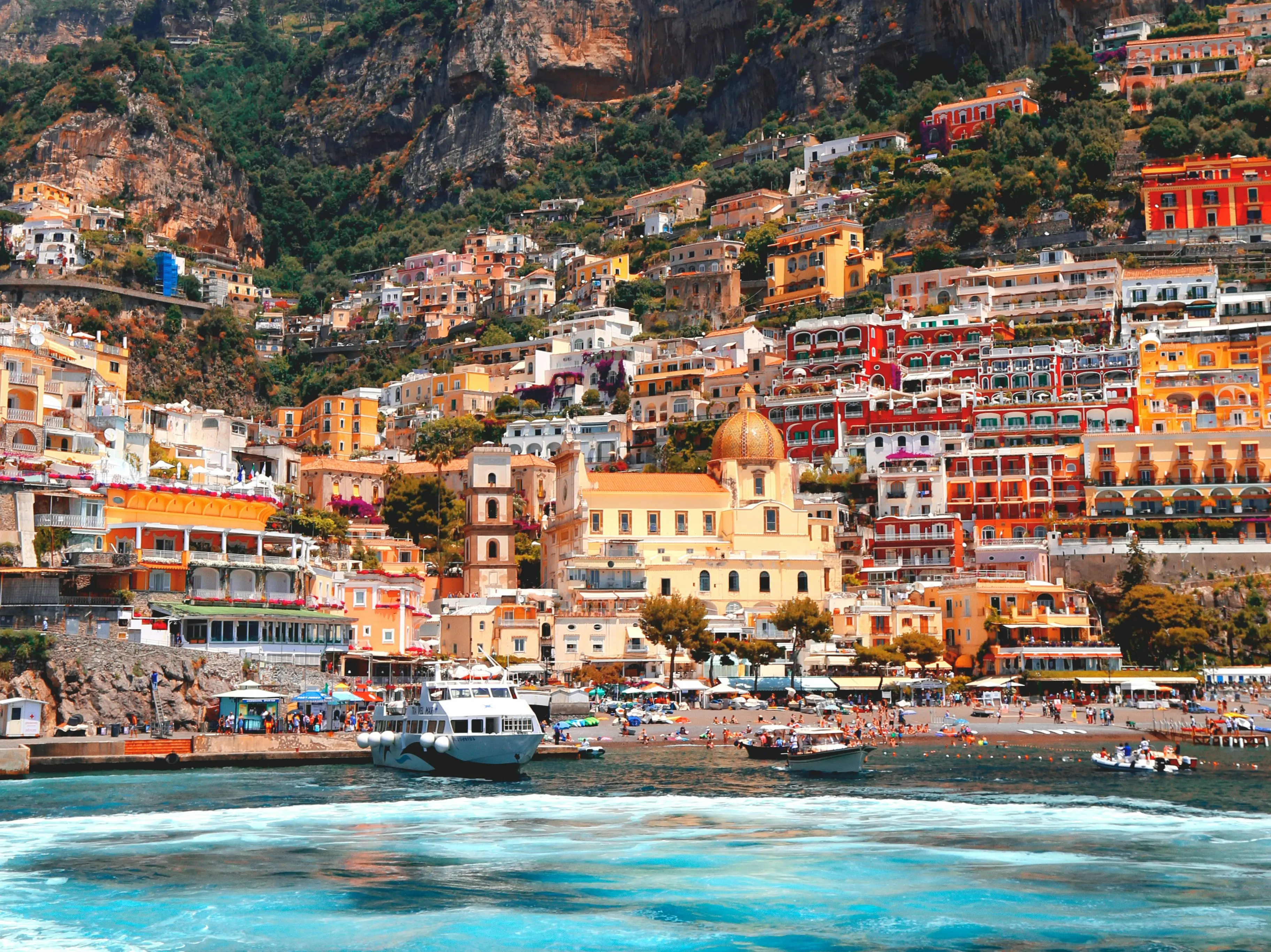 [로마 출발] 폼페이 + 포지타노 이탈리아 남부 핵심! 근교 차량투어 (한국인가이드)